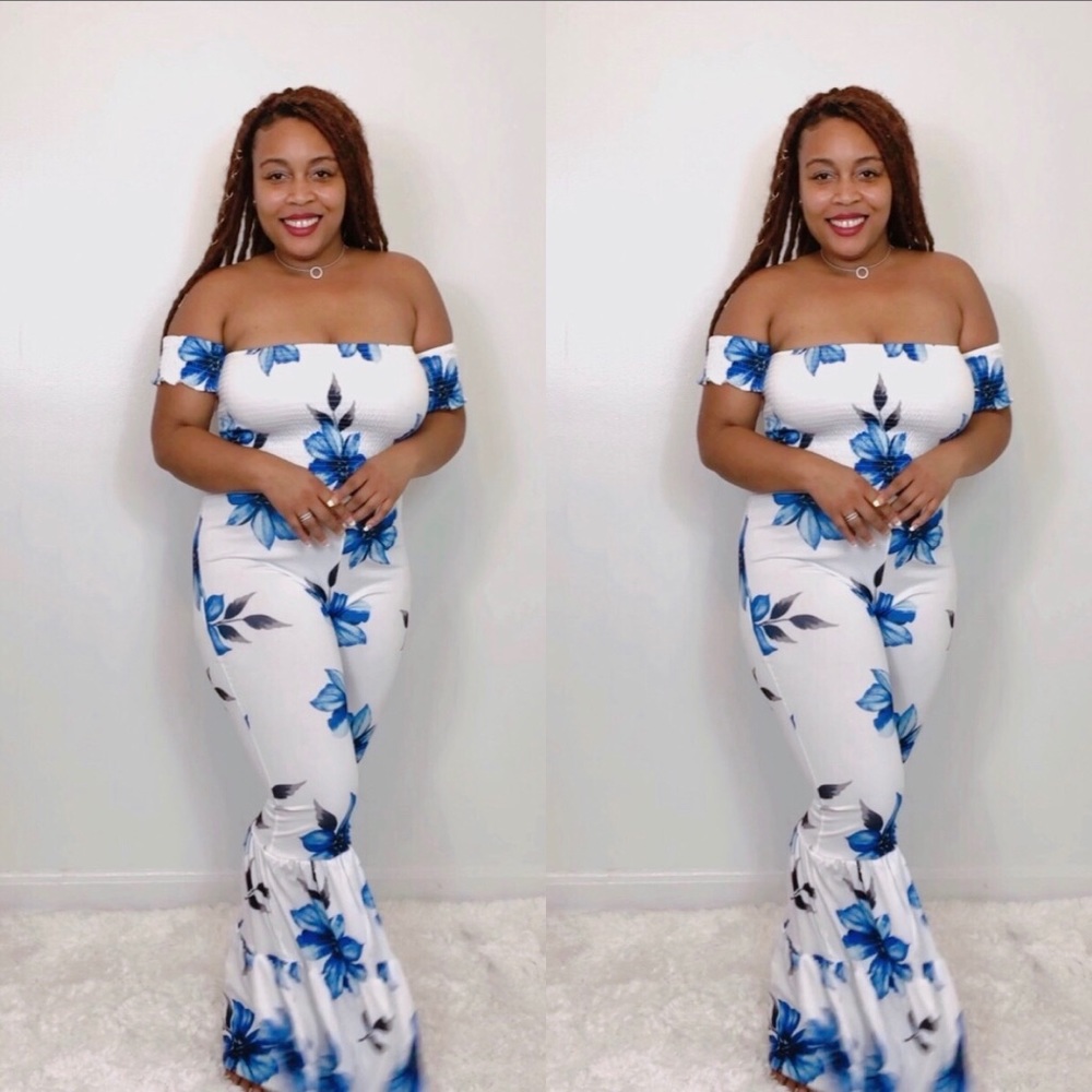 The “Blue Lily” Jumpsuit
